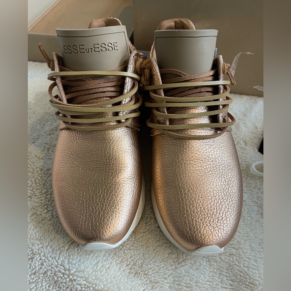 Esse rose gold shoes